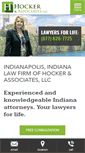 Mobile Screenshot of hockerlawfirm.com